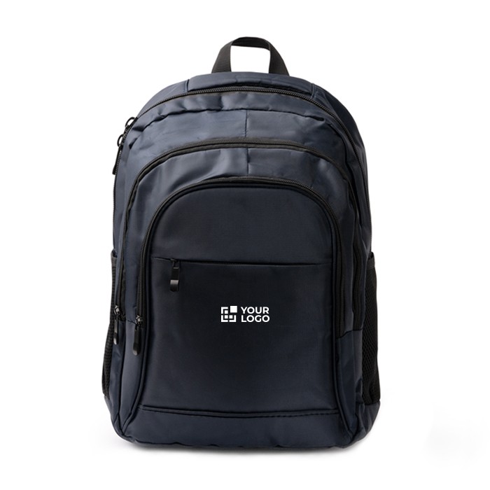 Mochila de nylon 600D con espalda acolchada y tiras ajustables 15” vista principal