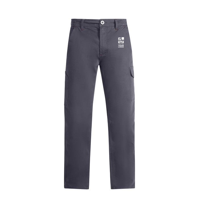 Pantalón laboral largo de hombre de algodón y elastano 300 g/m2 Roly Fonta vista principal