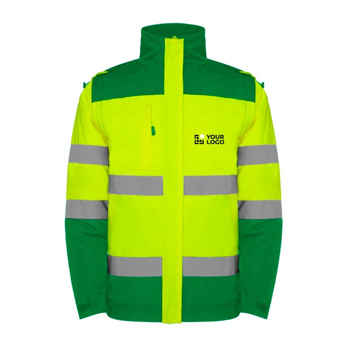 Parka laboral de alta visibilidad impermeable 400 g/m2 Roly Epsylon vista principal
