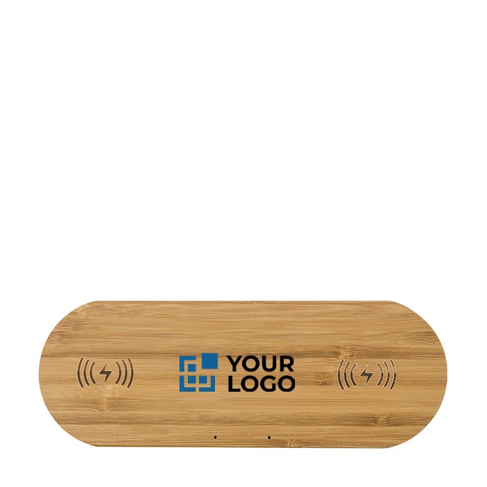 Cargador inalámbrico doble vista principal