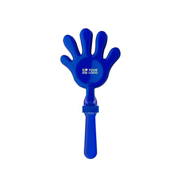 Mano aplaudidora de plástico en distintos colores ideal para animación color azul ultramarino vista de impresión Mano aplaudidora de plástico en distintos colores ideal para animación color azul ultramarino vista de impresión