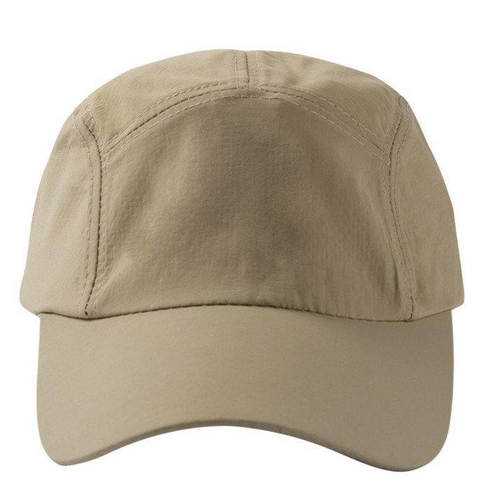 Gorra deportiva de microfibra resistente al agua talla única color beige segunda vista