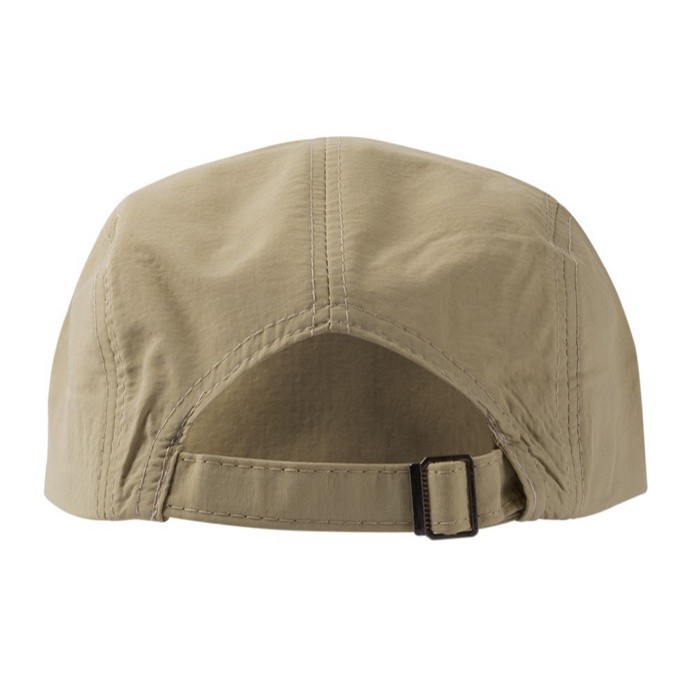 Gorra deportiva de microfibra resistente al agua talla única color beige tercera vista