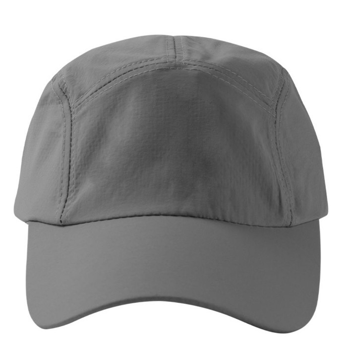 Gorra deportiva de microfibra resistente al agua talla única color gris segunda vista