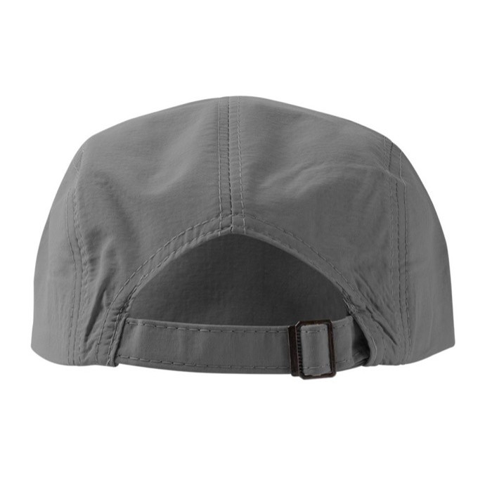 Gorra deportiva de microfibra resistente al agua talla única color gris tercera vista