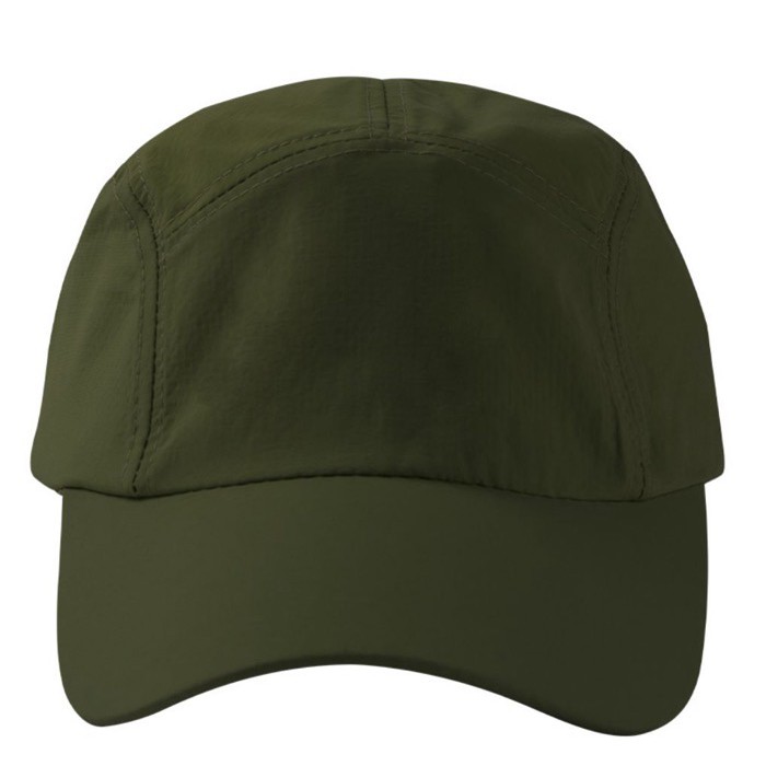Gorra deportiva de microfibra resistente al agua talla única color verde segunda vista