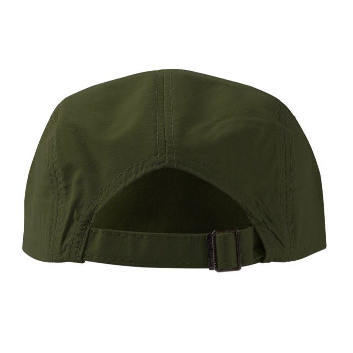 Gorra deportiva de microfibra resistente al agua talla única color verde tercera vista