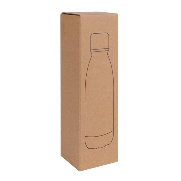 Botella con acabado blanco para sublimación 750ml City Sublim color blanco sexta vista