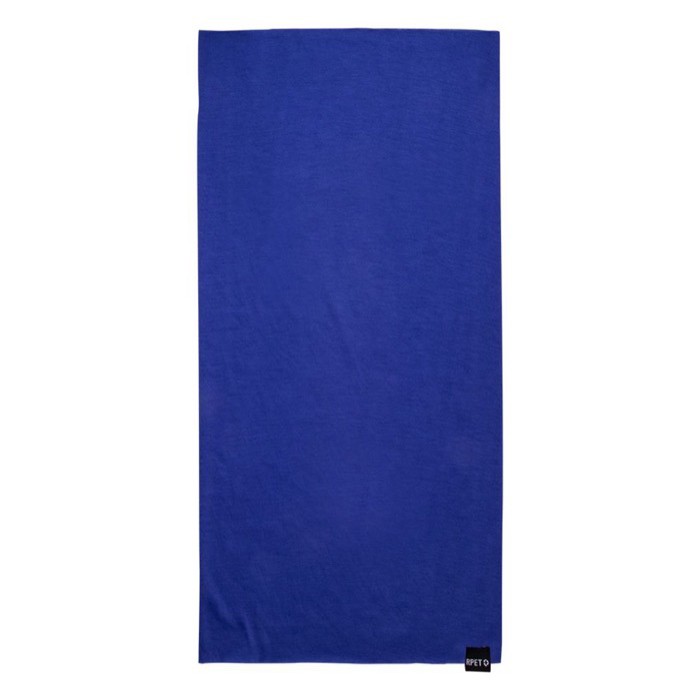 Braga de cuello hecha de poliéster RPET en colores neutros color azul segunda vista