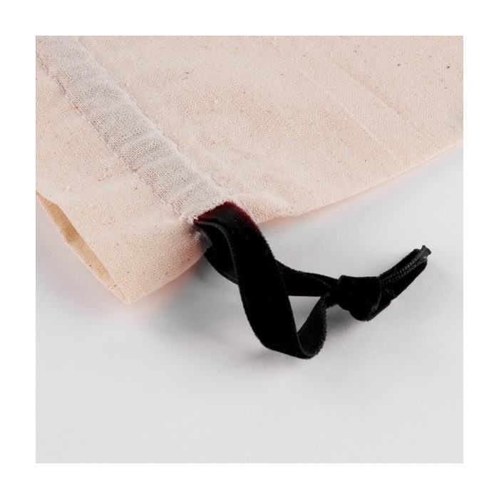 Bolsa grande con cierre de cinta superior color negro quinta vista Bolsa grande con cierre de cinta superior color negro quinta vista