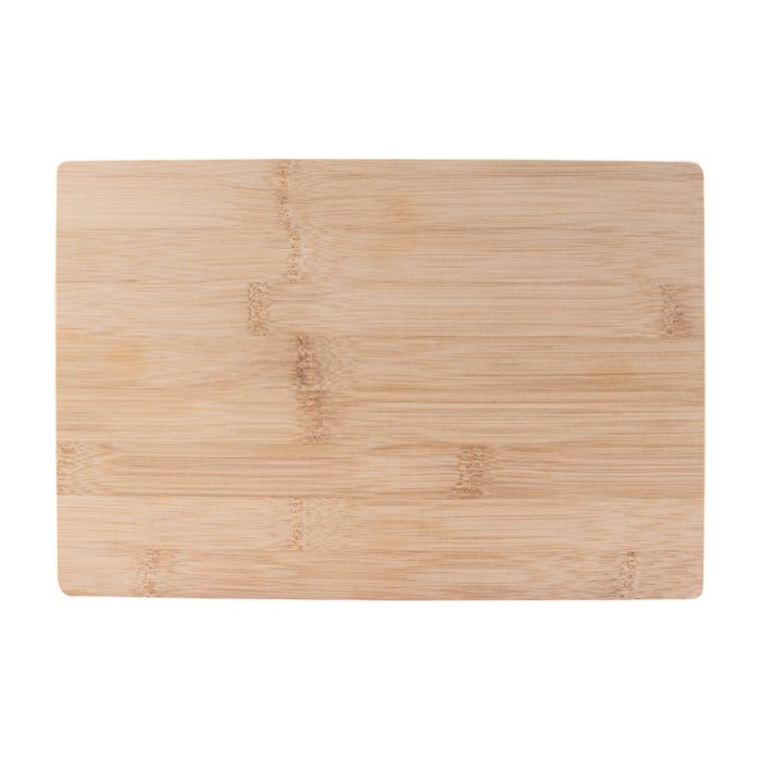 Tabla de sushi personalizada con logo color natural tercera vista