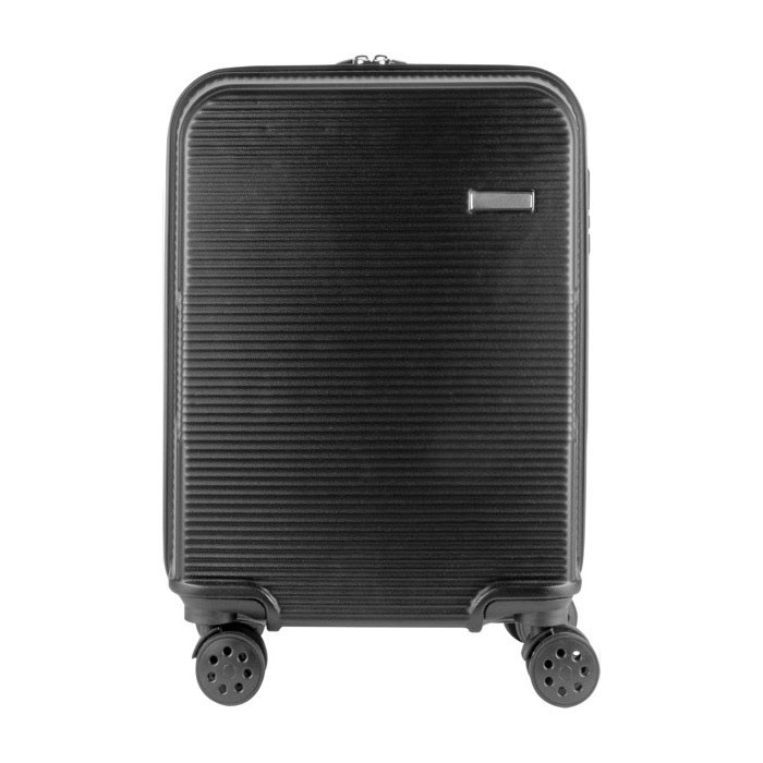 Trolley rígido con ruedas giratorias y candado integrado 32L color negro segunda vista