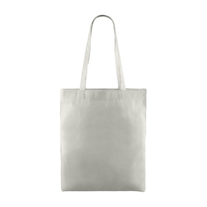 Bolsa natural personalizable de algodón de asas largas 130g/m2 color natural primera vista Bolsa natural personalizable de algodón de asas largas 130g/m2 color natural primera vista