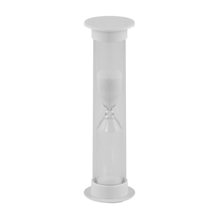 Set dental con cepillo de dientes y reloj de arena en estuche color blanco sexta vista Set dental con cepillo de dientes y reloj de arena en estuche color blanco sexta vista