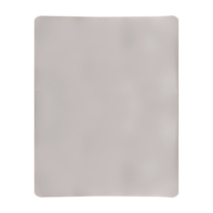 Manta fina de poliéster reciclado personalizable 180g/m2 color natural primera vista