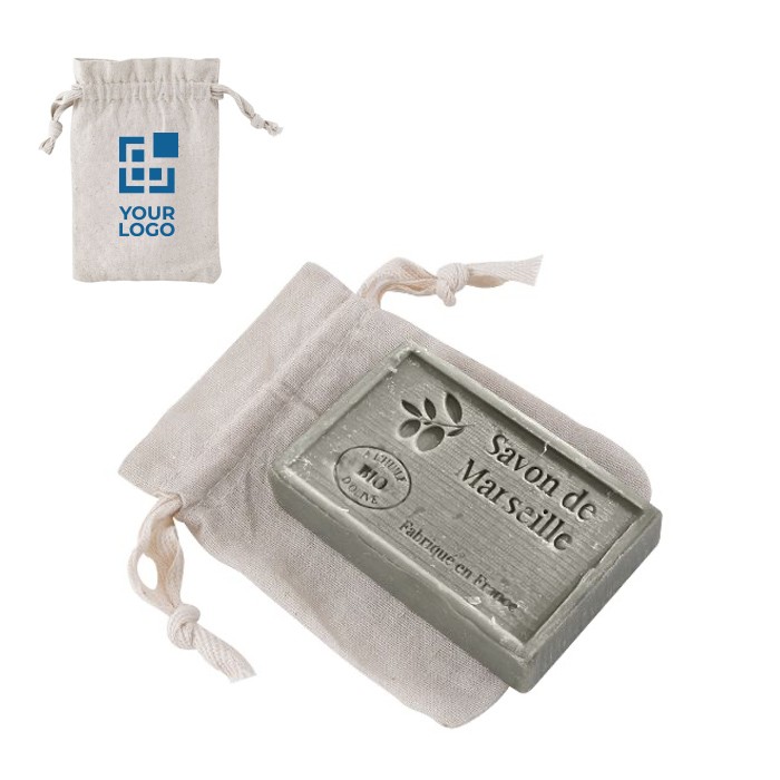 Jabón de aceites vegetales y de oliva Made in France color natural vista principal