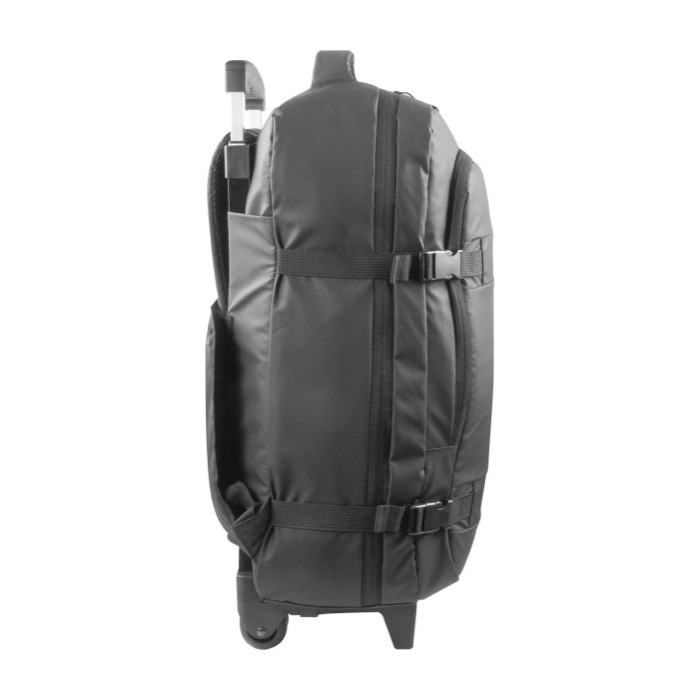 Trolley con compartimiento para portátil resistente al agua color negro cuarta vista Trolley con compartimiento para portátil resistente al agua color negro cuarta vista