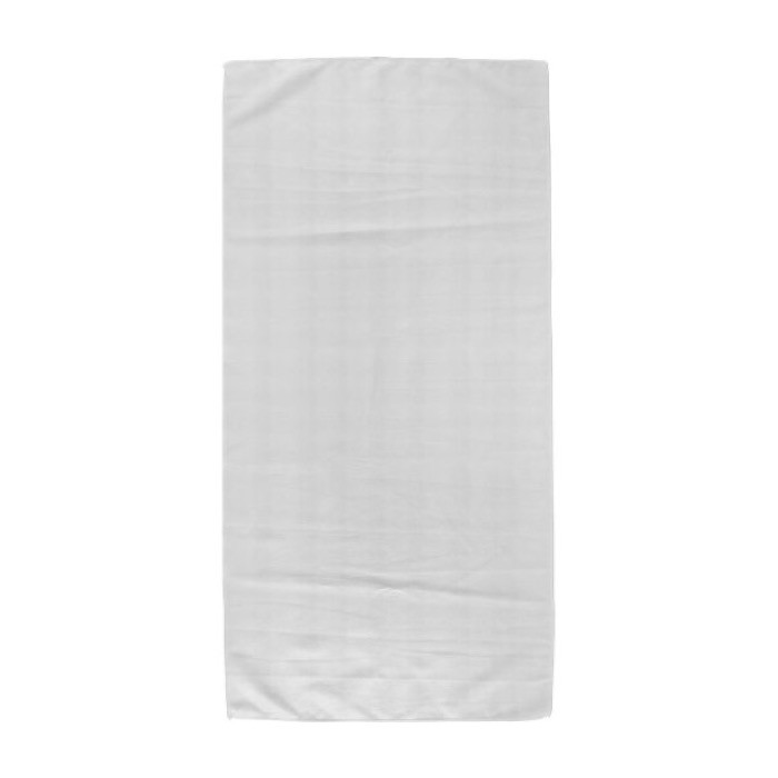 Toalla extra fina de poliéster para sublimación total 250 g/m2 color blanco primera vista Toalla extra fina de poliéster para sublimación total 250 g/m2 color blanco primera vista