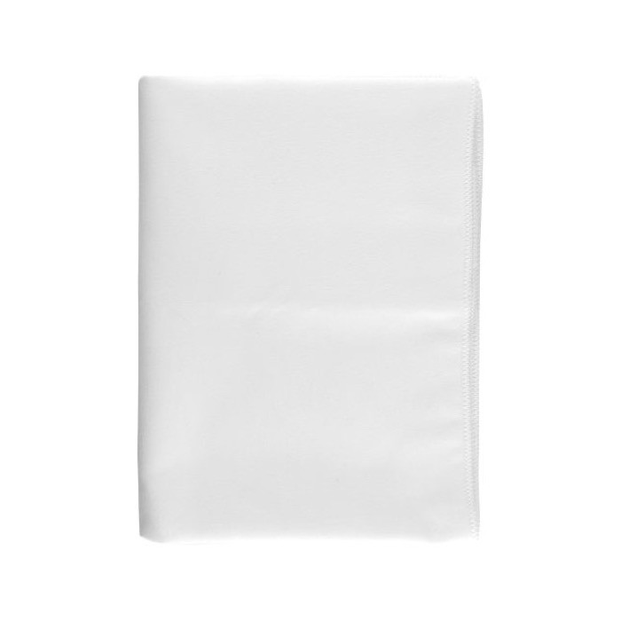 Toalla extra fina de poliéster para sublimación total 200 g/m2 color blanco tercera vista