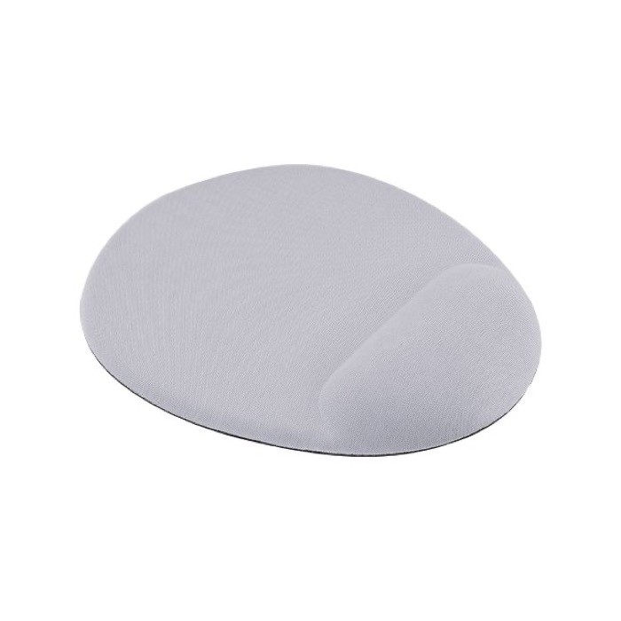 Alfombrilla para ratón en forma ovalada apta para sublimación color blanco segunda vista