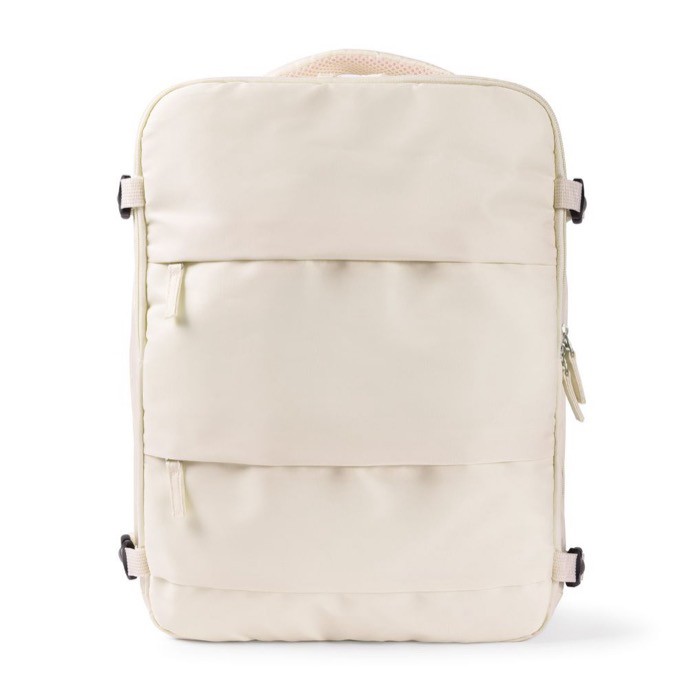 Mochila para portátil de poliéster ideal para viajes 15'' color blanco primera vista