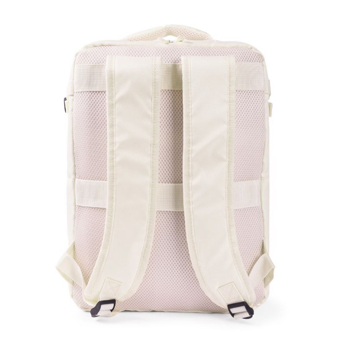 Mochila para portátil de poliéster ideal para viajes 15'' color blanco tercera vista