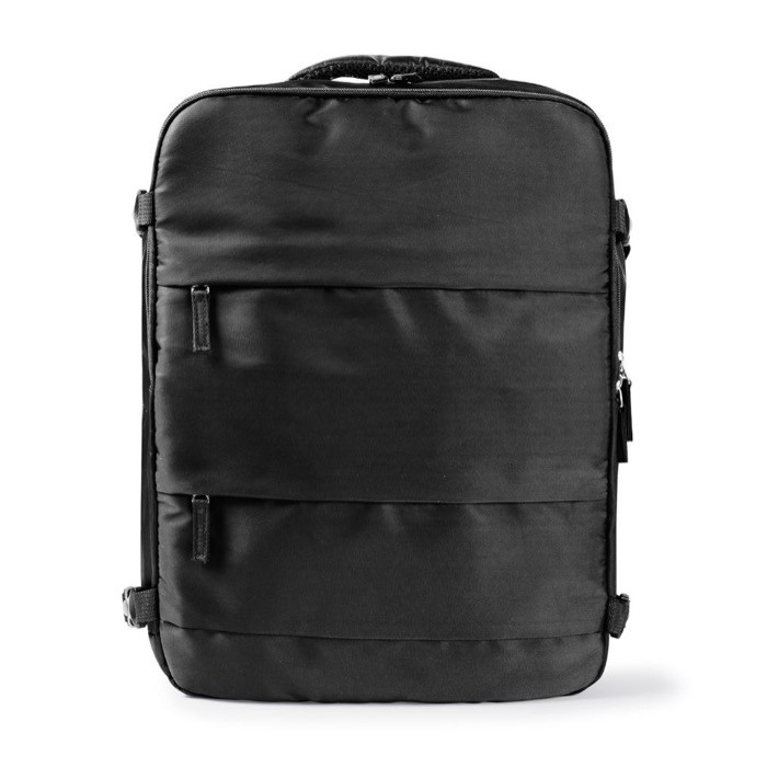 Mochila para portátil de poliéster ideal para viajes 15'' color negro primera vista