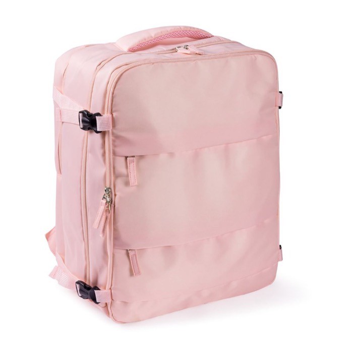 Mochila para portátil de poliéster ideal para viajes 15'' color rosa segunda vista