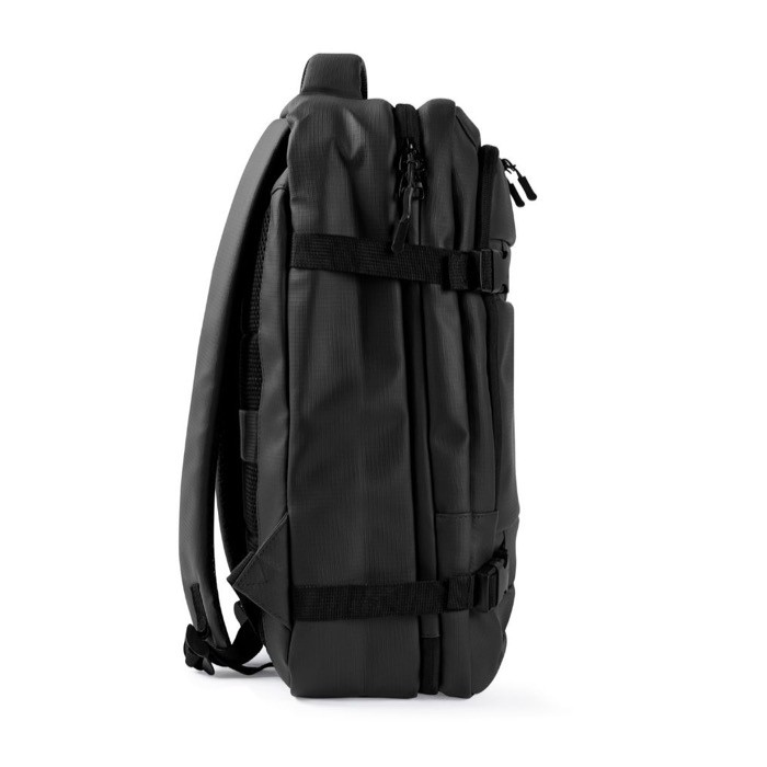 Mochila para portátil de poliéster ideal para viajes 16'' color negro tercera vista