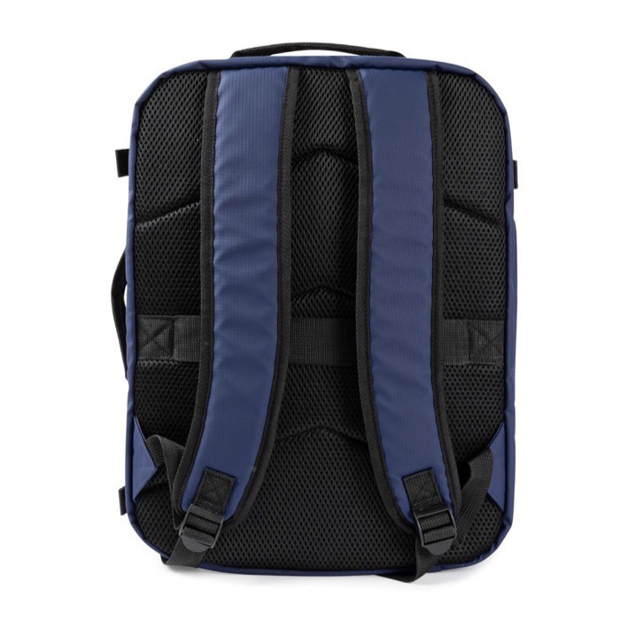 Mochila para portátil de poliéster apta para llevar en trolley 15'' color azul tercera vista