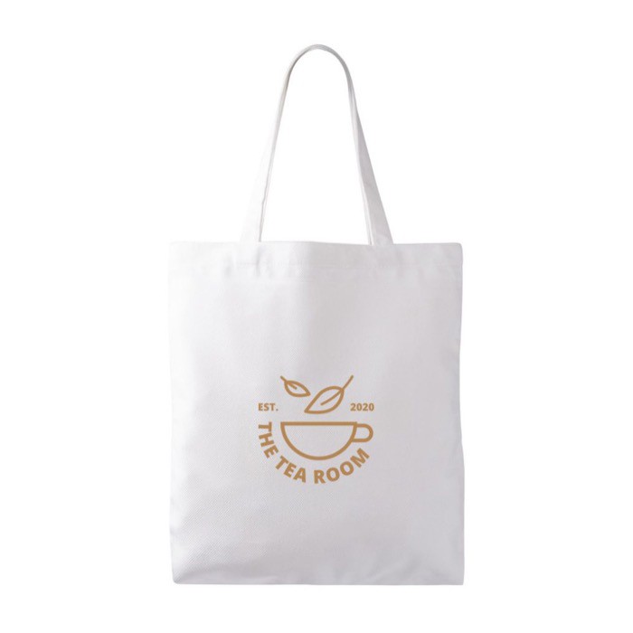 Bolsa de poliéster de tacto suave especial para sublimación 280 g/m2 color blanco quinta vista