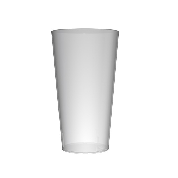Vaso sin BPA con logotipo de color transparente Vaso sin BPA con logotipo de color transparente