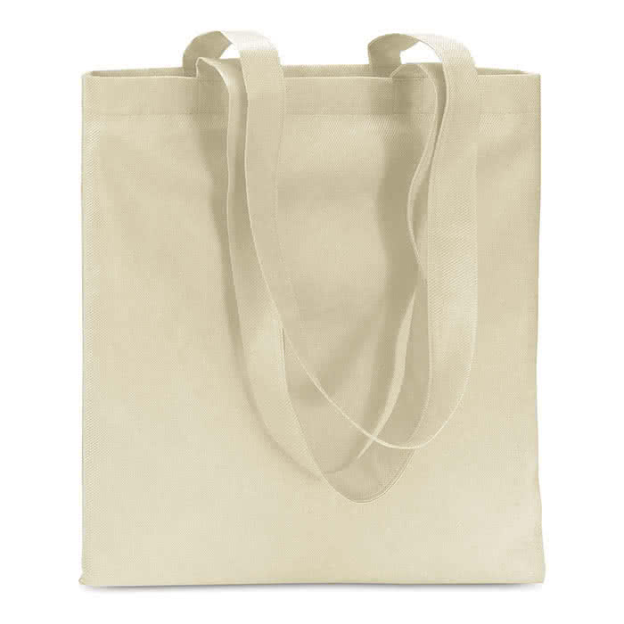 Bolsas personalizadas baratas para publicidad color Marfil Bolsas personalizadas baratas para publicidad color Marfil