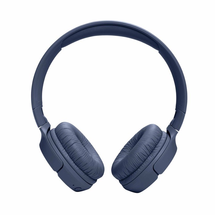 Auriculares JBL Tune 520BT con potente sonido Pure Bass y BT 5.3 color azul vista frontal Auriculares JBL Tune 520BT con potente sonido Pure Bass y BT 5.3 color azul vista frontal