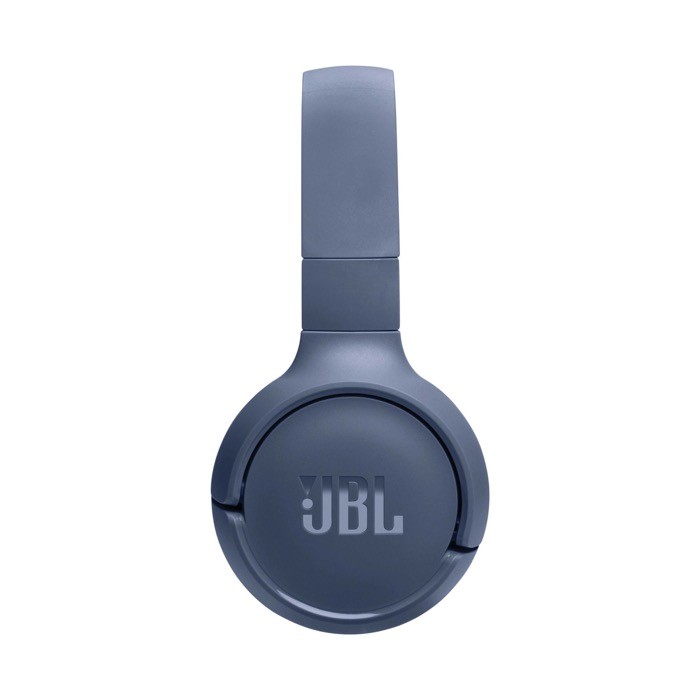 Auriculares JBL Tune 520BT con potente sonido Pure Bass y BT 5.3 color azul vista lado izquierdo Auriculares JBL Tune 520BT con potente sonido Pure Bass y BT 5.3 color azul vista lado izquierdo