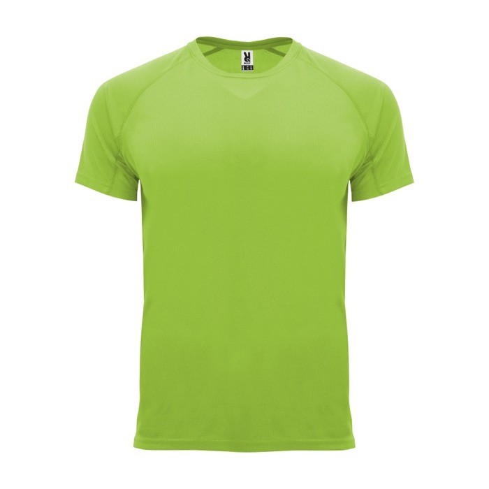 Camiseta técnica de poliéster 100% para niños 135 g/m2 Roly color verde lima