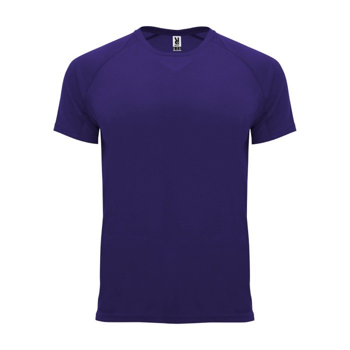 Camiseta técnica de poliéster 100% para niños 135 g/m2 Roly color violeta
