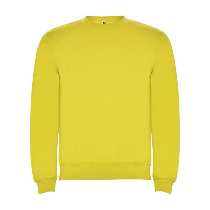 Jersey para niños de algodón y poliéster en punto 280 g/m2 Roly color amarillo