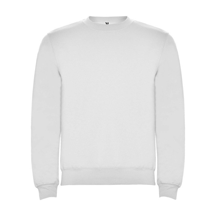 Jersey para niños de algodón y poliéster en punto 280 g/m2 Roly color blanco