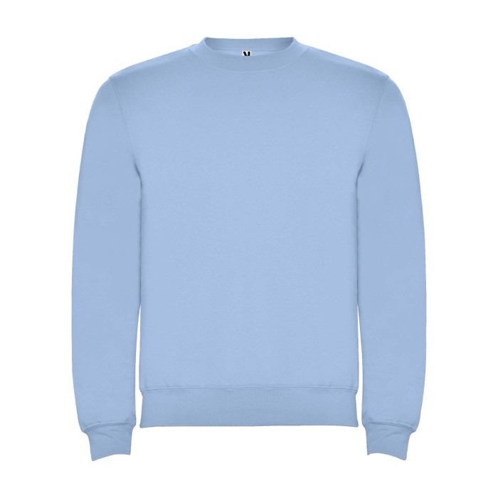 Jersey para niños de algodón y poliéster en punto 280 g/m2 Roly color azul claro