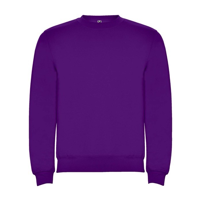 Jersey para niños de algodón y poliéster en punto 280 g/m2 Roly color morado