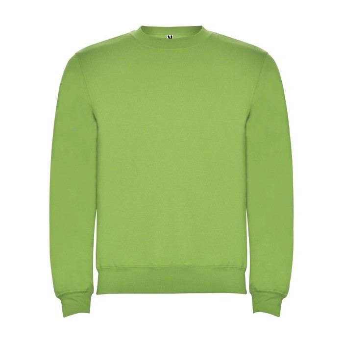 Jersey para niños de algodón y poliéster en punto 280 g/m2 Roly color verde lima