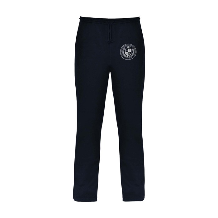 Pantalón deportivo para niños de algodón y poliéster 280 g/m2 Roly color azul marino vista impresión serigrafía Pantalón deportivo para niños de algodón y poliéster 280 g/m2 Roly color azul marino vista impresión serigrafía