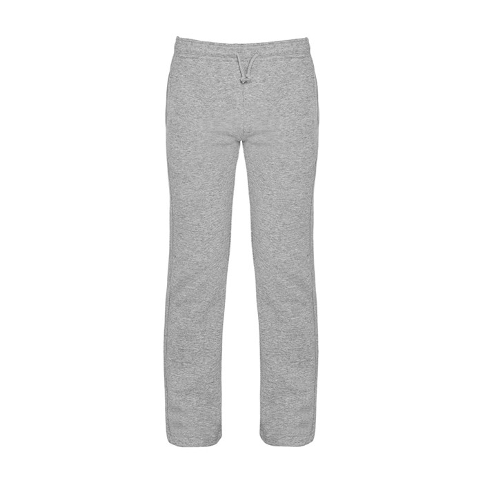Pantalón deportivo para niños de algodón y poliéster 280 g/m2 Roly color gris claro jaspeado Pantalón deportivo para niños de algodón y poliéster 280 g/m2 Roly color gris claro jaspeado