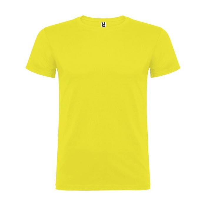 Camiseta de algodón 100% en punto para niños 155 g/m2 Roly color amarillo Camiseta de algodón 100% en punto para niños 155 g/m2 Roly color amarillo
