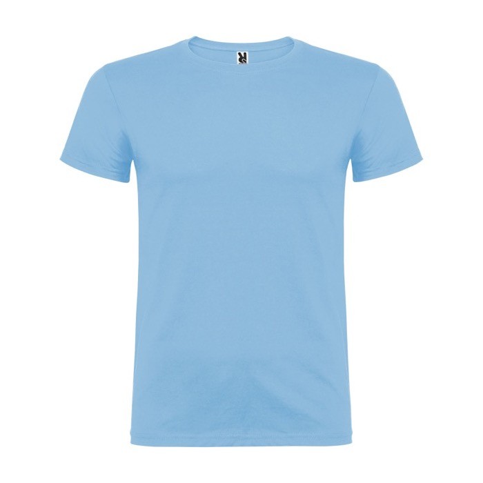 Camiseta de algodón 100% en punto para niños 155 g/m2 Roly color azul claro Camiseta de algodón 100% en punto para niños 155 g/m2 Roly color azul claro