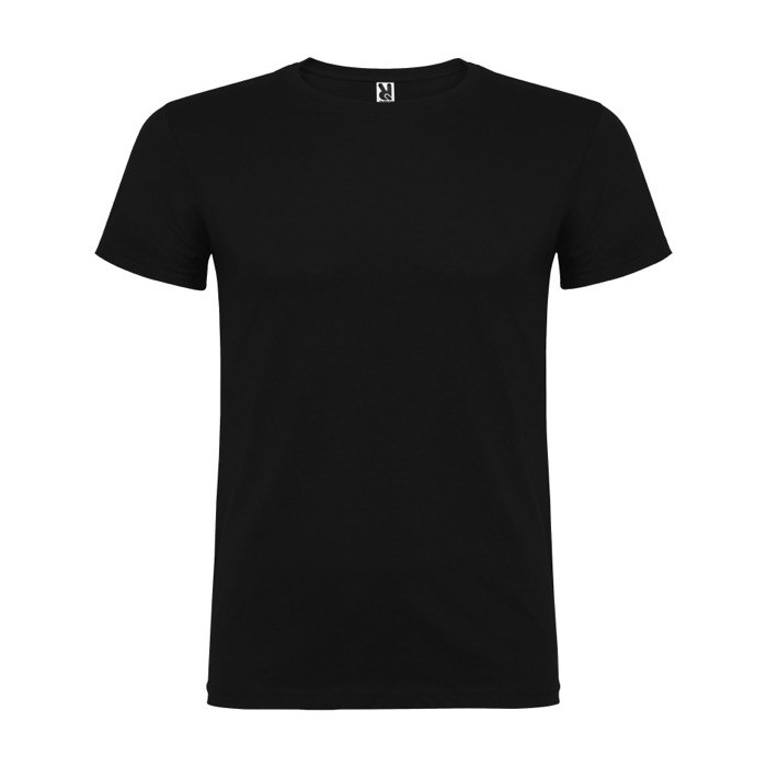 Camiseta de algodón 100% en punto para niños 155 g/m2 Roly color negro Camiseta de algodón 100% en punto para niños 155 g/m2 Roly color negro