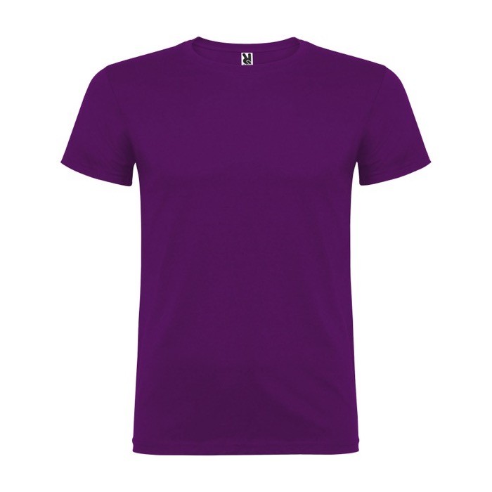 Camiseta de algodón 100% en punto para niños 155 g/m2 Roly color morado Camiseta de algodón 100% en punto para niños 155 g/m2 Roly color morado