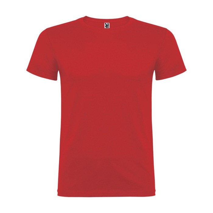 Camiseta de algodón 100% en punto para niños 155 g/m2 Roly color rojo Camiseta de algodón 100% en punto para niños 155 g/m2 Roly color rojo