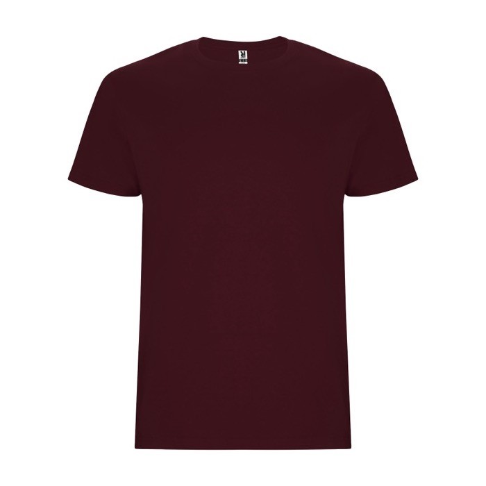 Camiseta de punto en 100% algodón para niños 190 g/m2 Roly color burdeos Camiseta de punto en 100% algodón para niños 190 g/m2 Roly color burdeos